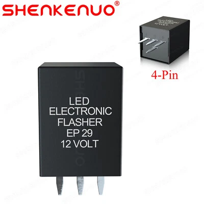 Fijación de relé intermitente LED 4 pines EP29 EP29N para GMC Savana 1500 2500 3500 1998-2002 Foto 1 de 4