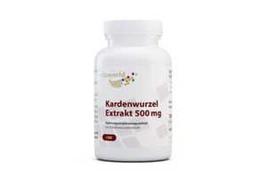 Vita World Kardenwurzel Extrakt 500mg 100 Kapseln - Bild 1 von 2