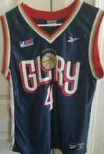 TERESA EDWARDS-# 4-OFFICIAL ABL-ATLANTA GLORY JERSEY-FOUR-TIME GOLD MEDALIST-XL 