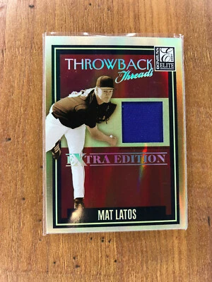 Parche Elite Extra Edition Mat Latos 2007 hilos retro/50 Foto 1 de 2