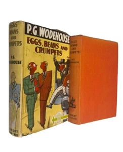P G Wodehouse EGGS, BEANS & CRUMPETS 1st Edition/1st Print - 1940 - with Jacket - Picture 1 of 13