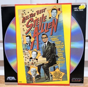 STEVE ALLEN SHOW - ALL THE BEST - LaserDisc - Picture 1 of 2