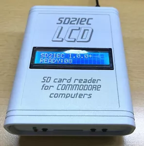 SD2IEC LCD RTC - SD Card Reader for Commodore 64, C64, C128, VIC-20, C16 - Zdjęcie 1 z 5