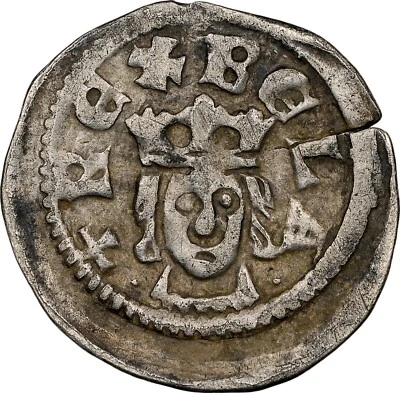 Hungary - 1235-1270 AD - Bela IV Obol - NGC VF35 - EXECEPTIONAL PORTRAIT - Image 1 of 4