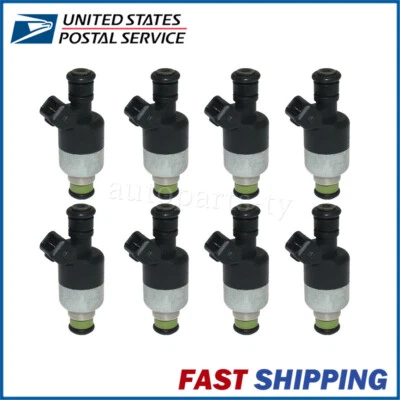 Set of 8 Fuel Injectors For 1989-1992 Cadillac Allante 4.5L V8 #17103146 — 第 1/4 张图片