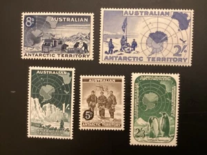 ICOLLECTZONE Australia Antarctica L1-5 VF NH - Picture 1 of 1