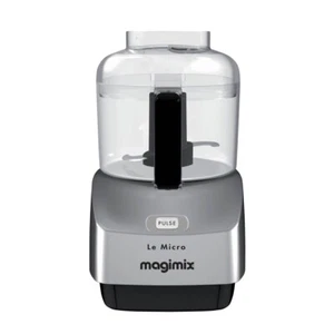 MAGIMIX LE MICRO MINI CHOPPER MATT CHROME 18115AU MADE IN FRANCE - Picture 1 of 8