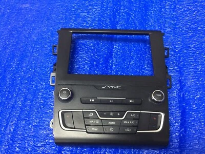 2019-2020 FORD FUSION AUDIO RADIO HEATER TEMPERATURE CONTROL PANEL BEZEL OEM - Image 1 of 3