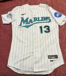 Team Issued TBTC Miami Marlins Jersey (Iglesias) size 42 - Picture 1 of 7