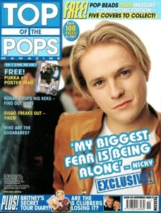 Top of the Pops WESTLIFE SUGABABES BRITNEY SPEARS S CLUB 7 BOYZONE SPICE GIRLS - Picture 1 of 1