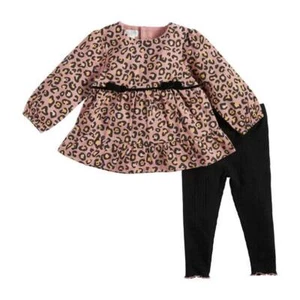 Mud Pie Leopard Tunic & Legging Set  12-18M 24M/2T 3T 4T 5T - Picture 1 of 1