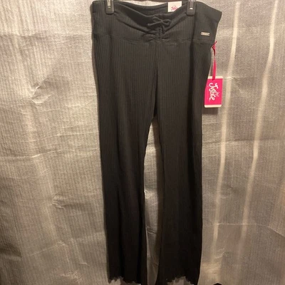 Pantalones negros acampanados Justice Cinch WB niñas talla (XL 16/18) desde informales hasta Navidad Foto 1 de 4