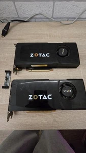 Pack x2 GTX 470 ZOTAC SLI (LE FALTAN ALGUNOS CONDENSADORES CERAMICOS) - Picture 1 of 2