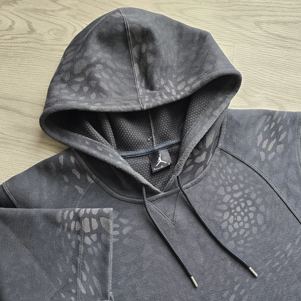 Sudadera con capucha de manga corta vintage Jordan Jumpman para hombre grande AOP baloncesto Foto 1 de 4