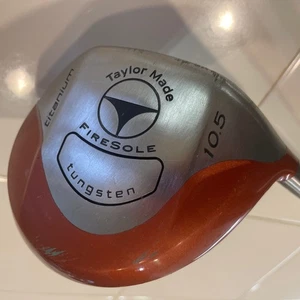 TAYLORMADE FIRESOLE  DRIVER TUNGSTEN TITANIUM GRAPHITE STIFF S-90 10.5° 45” - Picture 1 of 9