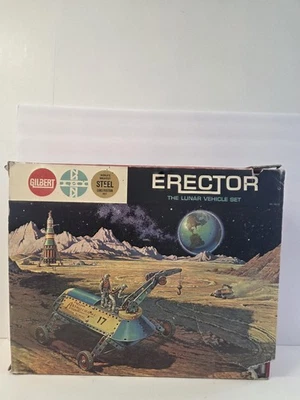 Gilbert Erector Set El Vehículo Lunar Set Nº 10127 - De colección Foto 1 de 4