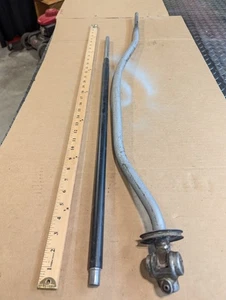 Porsche 914 73-76 Front and Rear Gear Shift Rods with Coupling Good Condition #2 - Picture 1 of 6