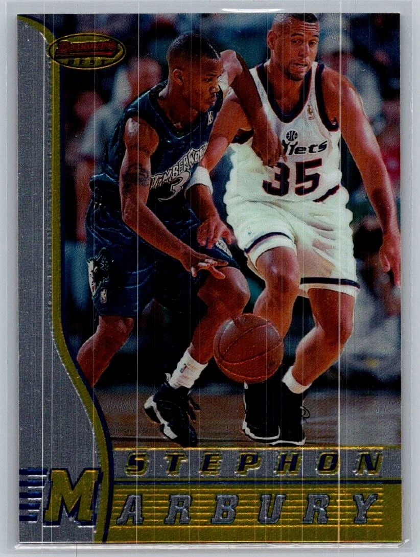Topp Minnesota Timberwolves Stephon Marbury Basketball Trading
