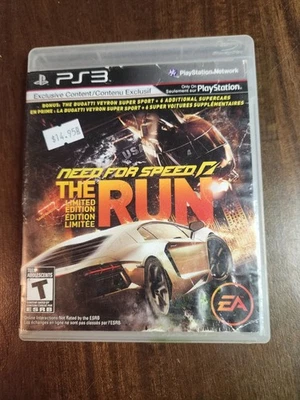 🏎️ Need for Speed: The Run – Limited Edition (Sony PlayStation 3, 2011) 🚦 - Image 1 of 3