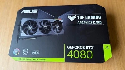 Tarjeta gráfica ASUS TUF Gaming GeForce RTX 4080 16GB GDDR6X, embalaje original, garantía, excelente - Imagen 1 de 4