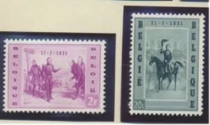 Belgium Stamps Scott #507 To 508, Mint Hinged - Picture 1 of 1