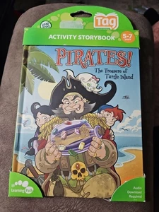 LEAP FROG. TAG. PIRATES! THE TREASURE OF TURTLE ISLAND. SCOTT SONNEBORN. NEW - Imagen 1 de 2