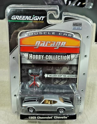 Greenlight Muscle Car Garage 1969 Chevrolet Chevelle 1/64 - Image 1 of 2