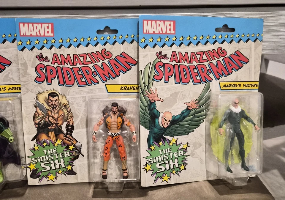 Juego de figuras Hasbro Marvel Amazing Spider-Man vs The Sinister Six 3,75" (6) Foto 1 de 4