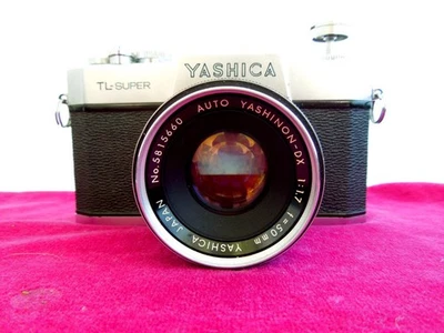 Vintage Yashica TL-Super 35mm SLR Camera – Fully Mechanical  READ PLEASE - Image 1 of 4