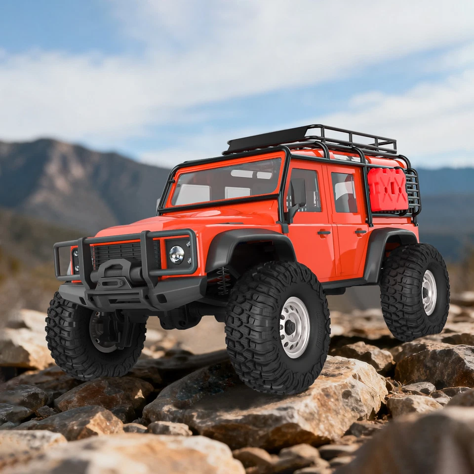 1/18 Remo RC Rock Crawler Truck 4WD Off-Road 2.4G Remote Control with Diff-lock - Image 1 of 1