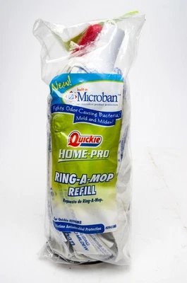 Homepro Quickie Ring A Mop Refill #094MB Microban Replacement Head Lifetime New - Image 1 of 4