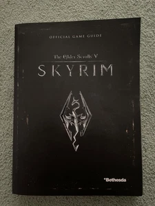 The Elder Scrolls V Skyrim Official Game Guide complete with Map excellent - Picture 1 of 4