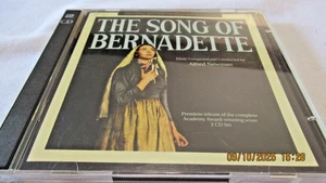 ALFRED NEWMAN The Song Of Bernadette 2 CDs Soundtrack Varese Sarabande 1999 - Imagen 1 de 4