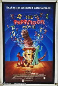 PÓSTER ORIGINAL DE UNA HOJA DE LA PELÍCULA THE PUPPETOON RAY HARRYHAUSEN 1987 - Imagen 1 de 1