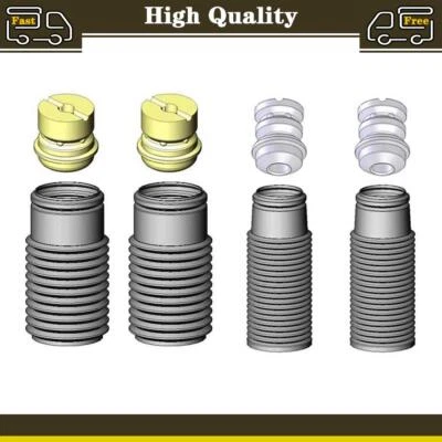 4 botas de puntal delanteras traseras fuelle para Toyota MR2 Spyder 2005 2004 2003 2002 Foto 1 de 4