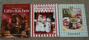 Lot 3 Holiday & Celebrations Gooseberry #7 Spirit of Christmas Gifts Cookbooks - Picture 1 of 9