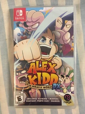 Juego Alex Kidd in Miracle World DX con Llavero y Manual - Nintendo Switch Foto 1 de 4