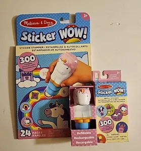 Adesivo unicorno Melissa & Doug con timbro con 300 adesivi (scatola bonus 300) - Foto 1 di 8