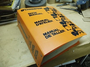 CHAMPION 710 716 726 736 760 780/A MOTOR GRADER SERVICE SHOP REPAIR MANUAL OEM - Picture 1 of 9