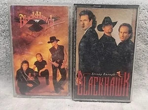 Blackhawk Cassette Lot Qty 2 Blackhawk & Blackhawk 2 Classic Country - Imagen 1 de 2