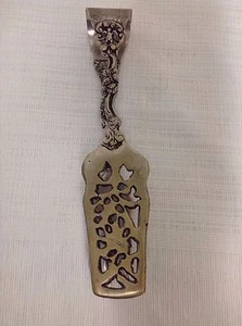 Antique Italian Large Serving Tongs Brass - Picture 1 of 5