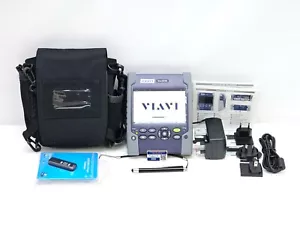 Viavi JDSU E100AS SmartOTDR 1550 nm 35 dB SM Metro Access OTDR VFL APC SC Quelle - Bild 1 von 22