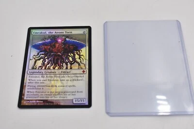 MTG Magic The Gathering EMRAKUL, THE AEONS TORN Foil PRERELEASE PROMO See Pics - Image 1 of 4