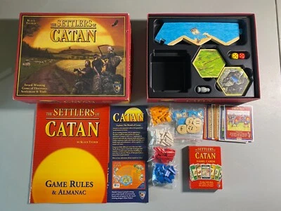 Juego de Mesa Catan 1-4 Jugadores Edición 2007 Mayfair Juegos Completo Foto 1 de 3