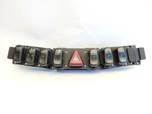 2001 2002 Mercedes W220 S500 S430 Dash Hazard / Lock Switch Panel 2208214358  - Picture 1 of 5
