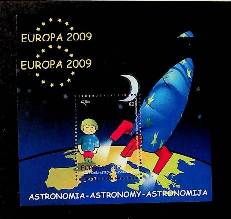 KOSOVO Sc 123 NH SOUVENIR SHEET OF 2009 - EUROPA - (JS23) - Image 1 of 1
