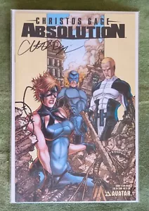 Absolution #0C SIGNED by Christos Gage limited edition Avatar SDCC 2009 VG - Picture 1 of 2