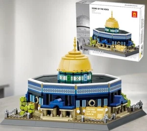 Juego de 983 piezas de bloques de construcción de Jerusalén cúpula de la roca arquitectura mundial - Imagen 1 de 15