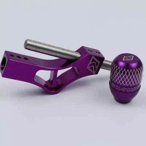 K-TUNED Purple Extender Adjustable Shifter Lever Extension + Gear Shift Knob - Picture 1 of 4