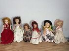 Lot Of 6 Vintage Dolls - Nancy Ann Storybook Dolls & Others See Pics